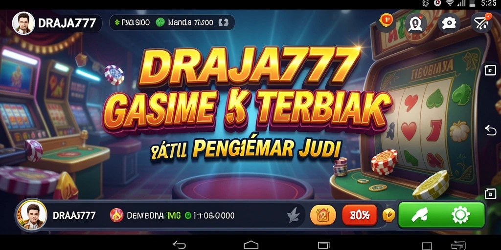 Tampilan permainan Kasino yang menarik di DRAJA777.