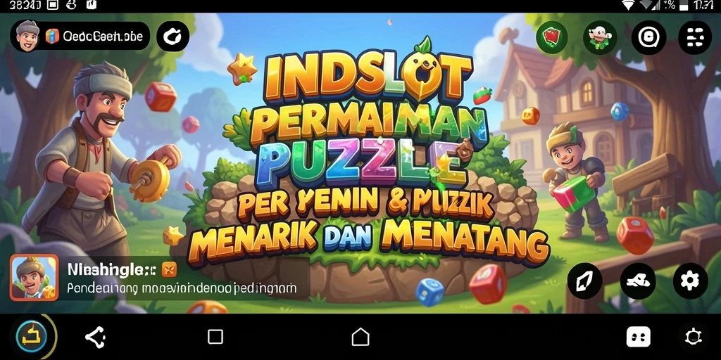 Tampilan gameplay INDSLOT yang mengasyikkan dan menantang dalam kategori Puzzle.