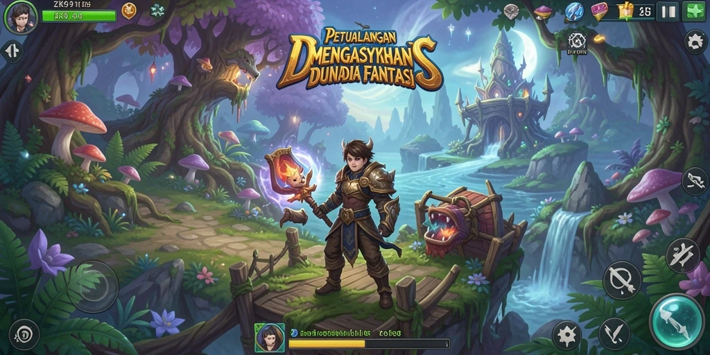 Tangkapan layar gameplay ZK9 yang menunjukkan petualangan seru di dunia yang menakjubkan.